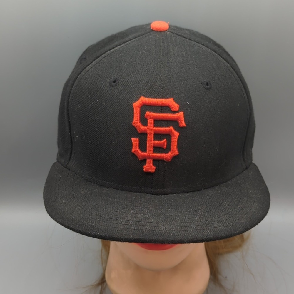 San Francisco Giants Hat New Era 59Fifty Fitted Size 6 7/8 Official On-Field Cap